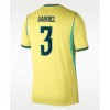 Brasil Gabriel Magalhaes #3 Hjemmedrakt VM 2026 Kortermet